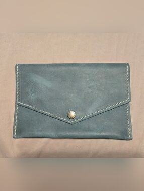 Portland Leather Goods Envelope in SURF